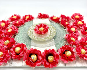 Silk Flowers Table Gifts & Favors For Events. Best Wedding Giveaway