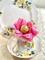Light Pink Flowers For Easter Gift Idea Spring Home Decor Table Centerpieces