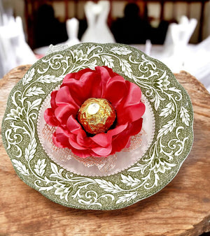 Silk Flowers Table Gifts & Favors For Events. Best Wedding Giveaway