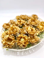 Venetian Raveled Lace- box of 12 flowers