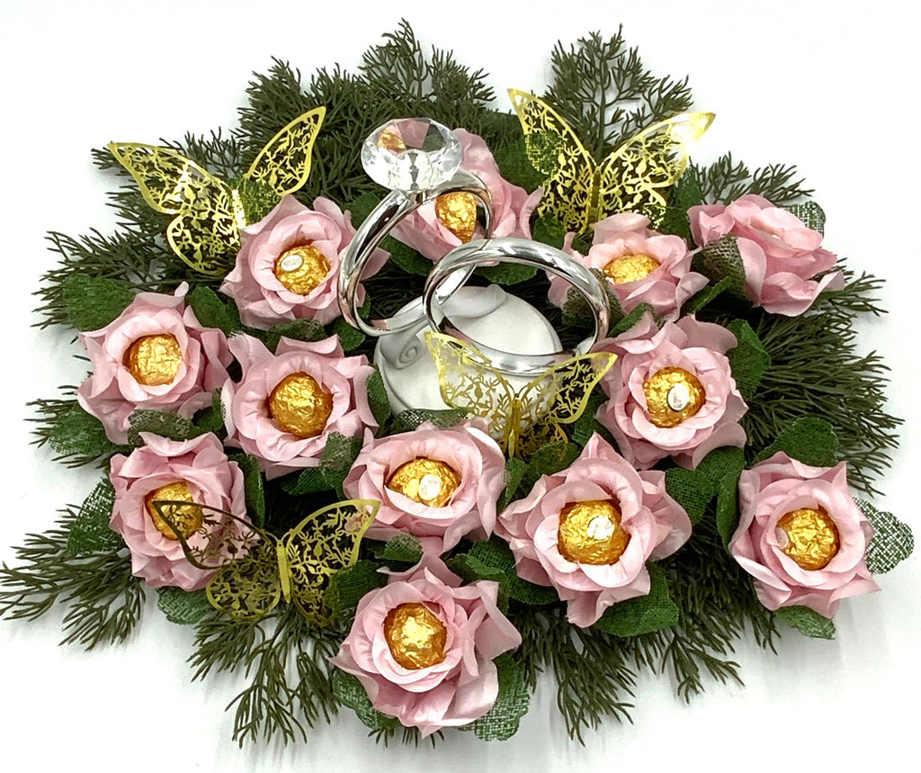 Handmade Pink Roses Best Gift Idea. Pink Flowers Elegant and Memorable.