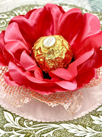 Silk Flowers Table Gifts & Favors For Events. Best Wedding Giveaway