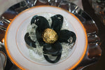 Dark Olive Green Flower. Wedding Favor For Guests &Table Decor