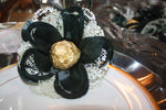 Dark Olive Green Flower. Wedding Favor For Guests &Table Decor