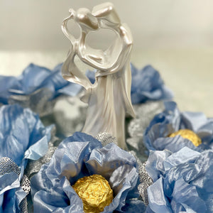 Dusty Blue Hand-Crafted Unique Party Favors & Decor